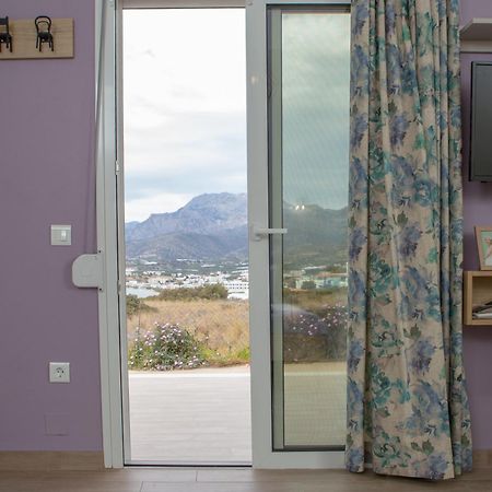 Studio Athena With Panoramic View Of Makrygialos Pilalímata Εξωτερικό φωτογραφία