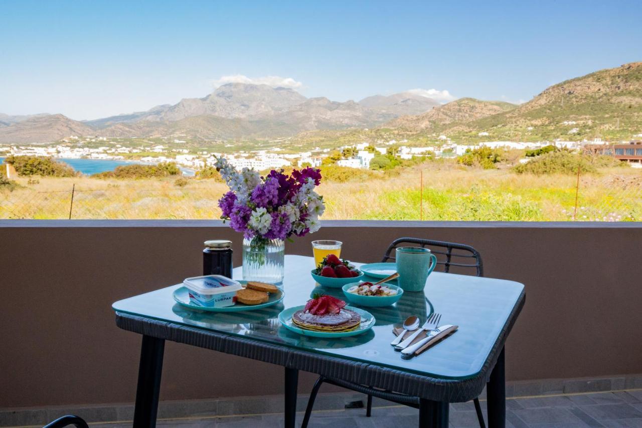 Studio Athena With Panoramic View Of Makrygialos Pilalímata Εξωτερικό φωτογραφία