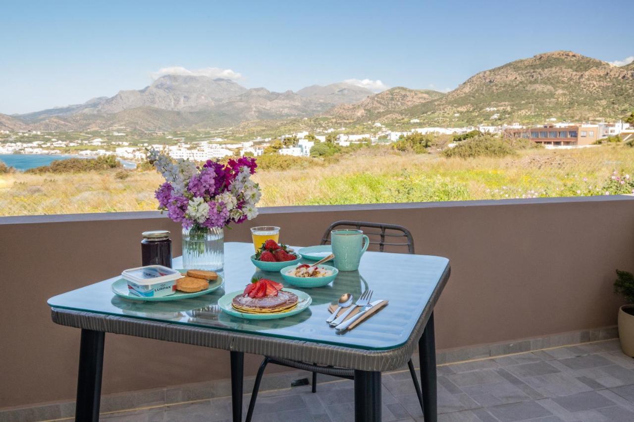 Studio Athena With Panoramic View Of Makrygialos Pilalímata Εξωτερικό φωτογραφία